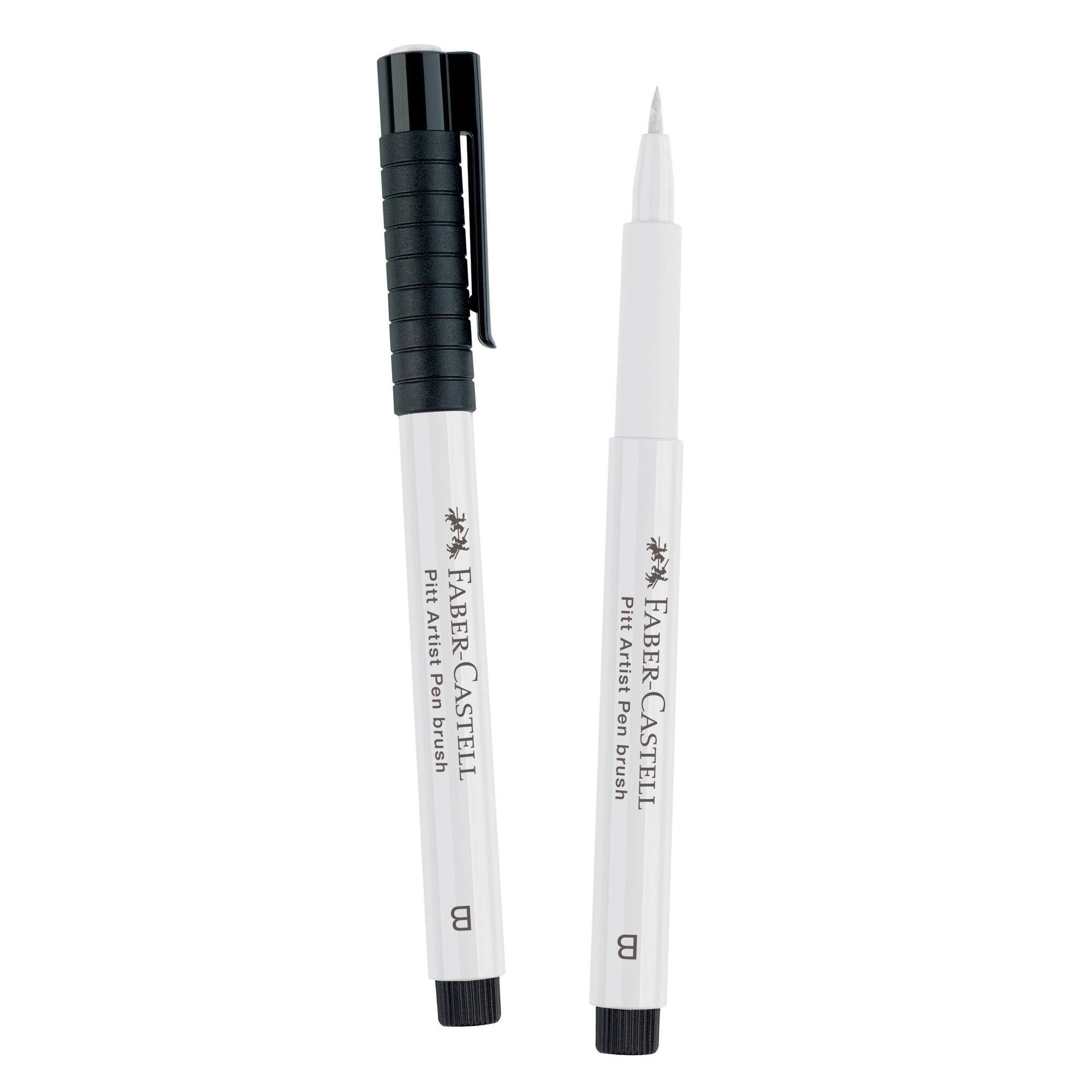 10 Pack: Faber-Castell® PITT® White Brush Artist Pen